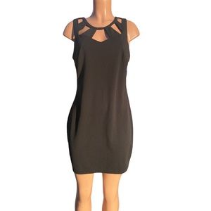 Bcx Womens Bodycon Dress Cut Out Mini - Black - 13